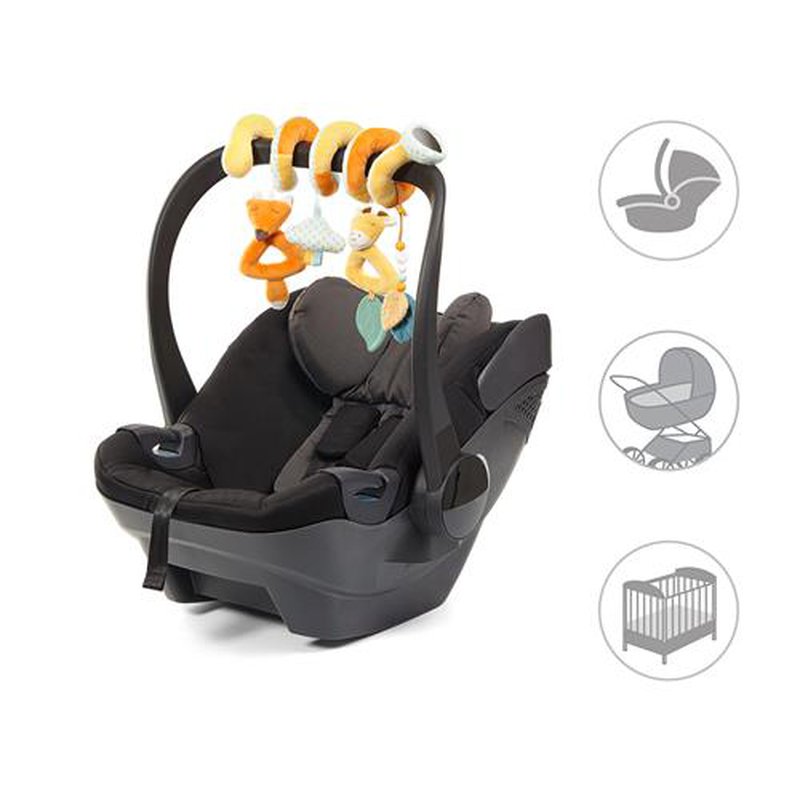 BABYONO - 1466 Zabawka edukacyjna - zawieszka do wózka i fotelika SKINNY MATES