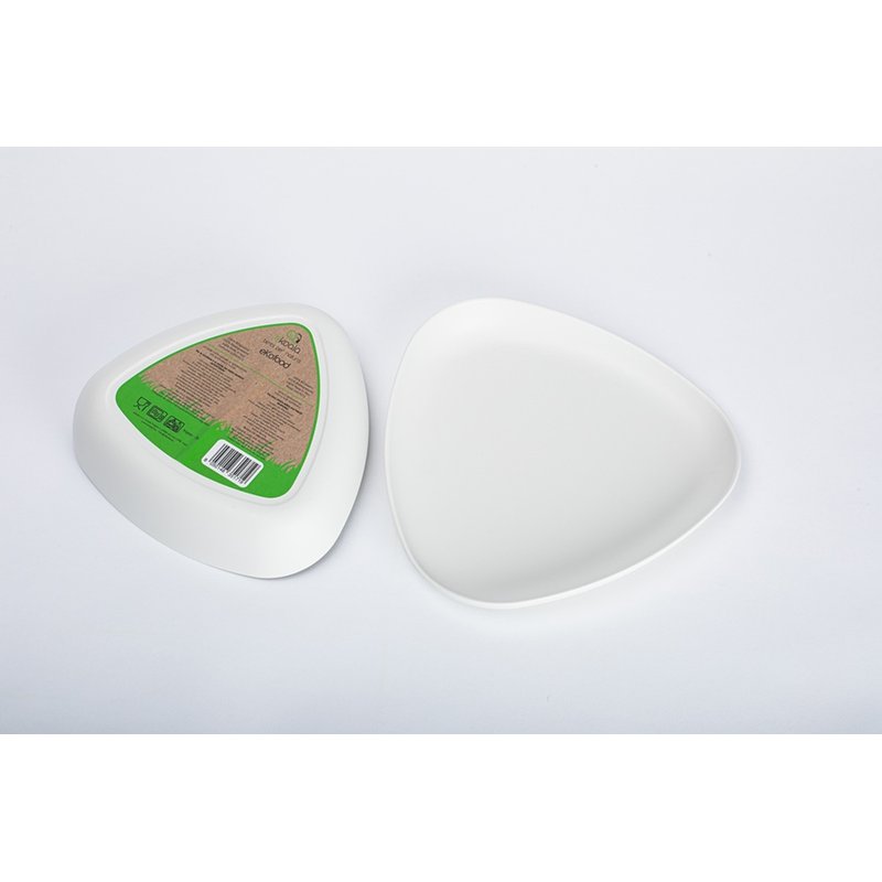 eKoala Talerz White BIOplastik
