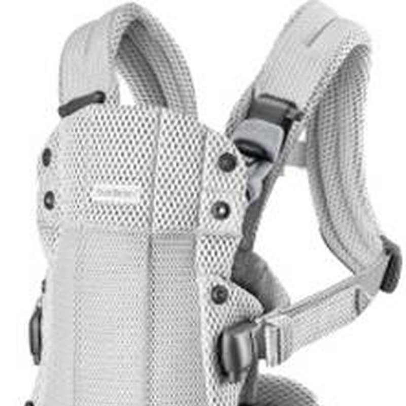 BABYBJORN - nosidełko Harmony 3D Mesh, Srebrny