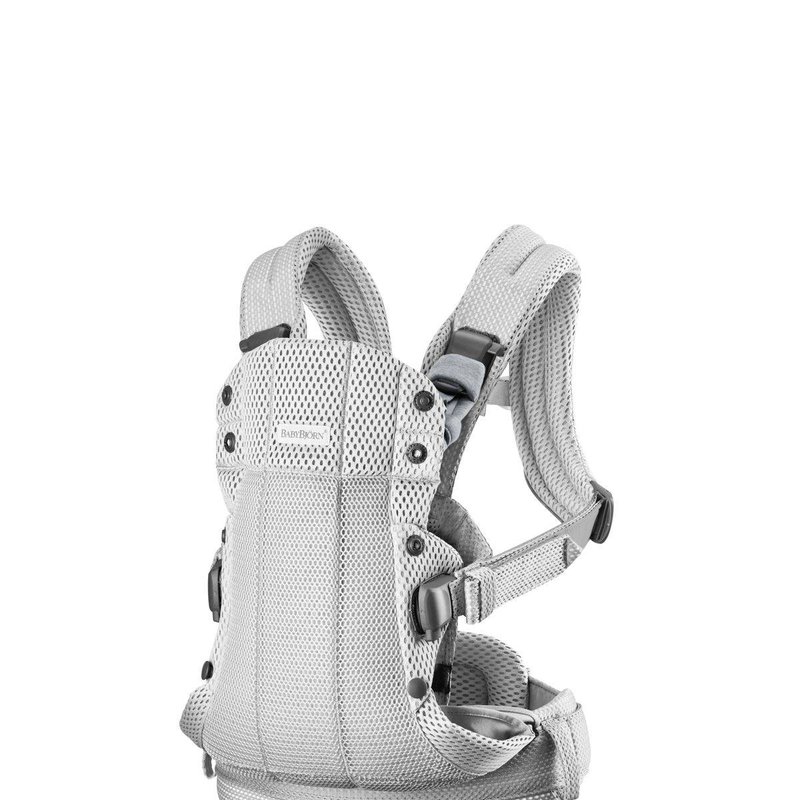 BABYBJORN - nosidełko Harmony 3D Mesh, Srebrny