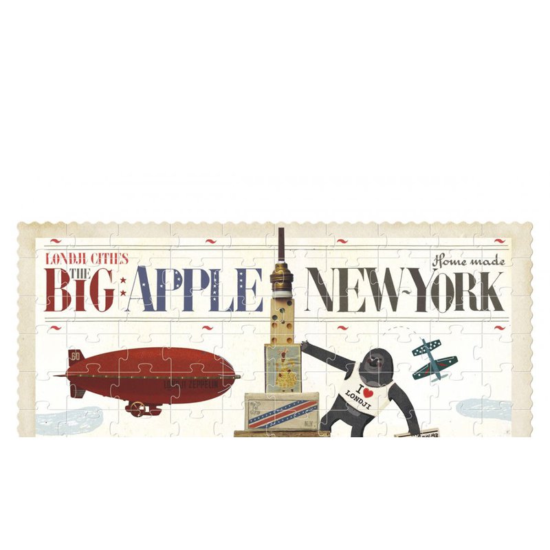 Puzzle dla dzieci, miasta świata: Nowy Jork | Londji®