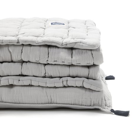 LA MILLOU - BISCUIT COLLECTION – KOMPLET PIKOWANEJ POŚCIELI "L" 100 % COTTON MUSLIN - STONE LA MILLOU - BISCUIT COLLECTION – KOMPLET PIKOWANEJ POŚCIELI "L" 100 % COTTON MUSLIN - STONE