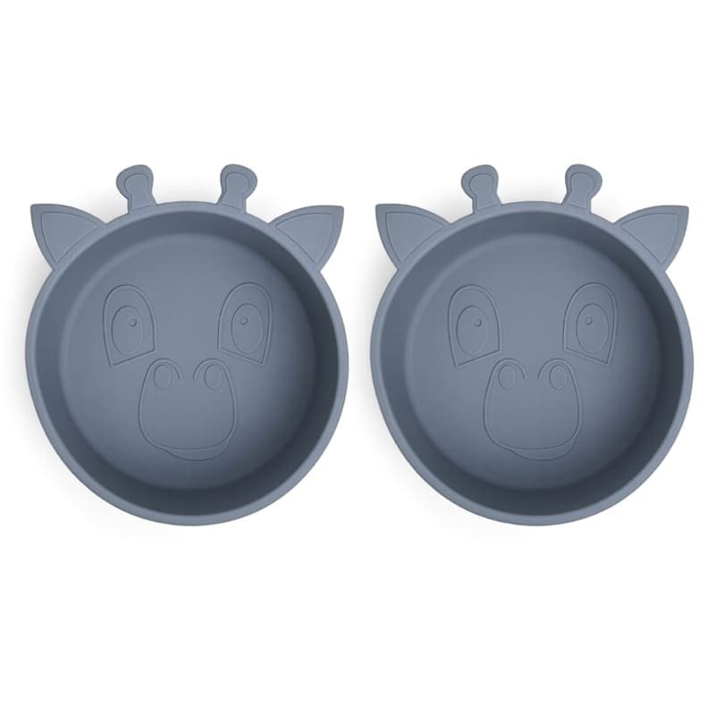 nuuroo - 2 miseczki silikonowe Giraf Bering Sea NUUROO