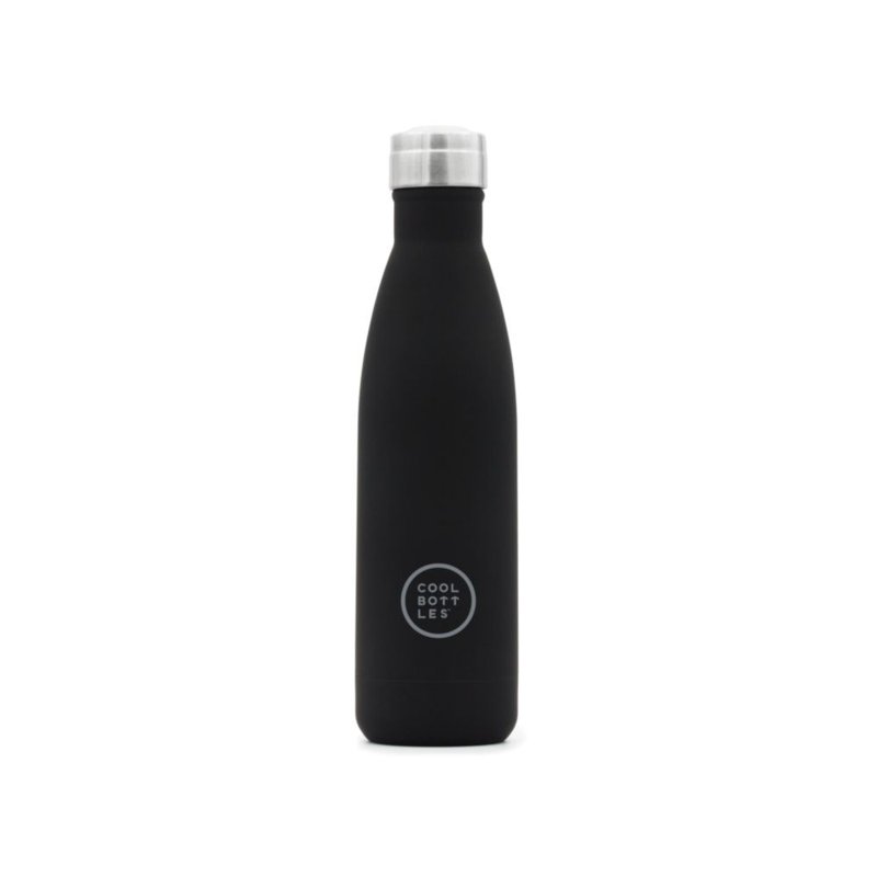 COOLBOTTLES - Cool Bottles Butelka termiczna 500 ml Triple cool Mono Black