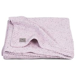 Jollein - Baby & Kids - Jollein - Kocyk tkany 75 x 100 cm Vinatge Knit TOG 1.0 CONFETTI PINK