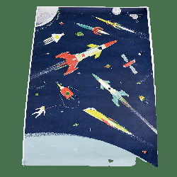 Plakat świecący w ciemności, Kosmos, Rex London