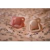 Filibabba Smoczki 2 szt. 6m+ Peach FILIBABBA