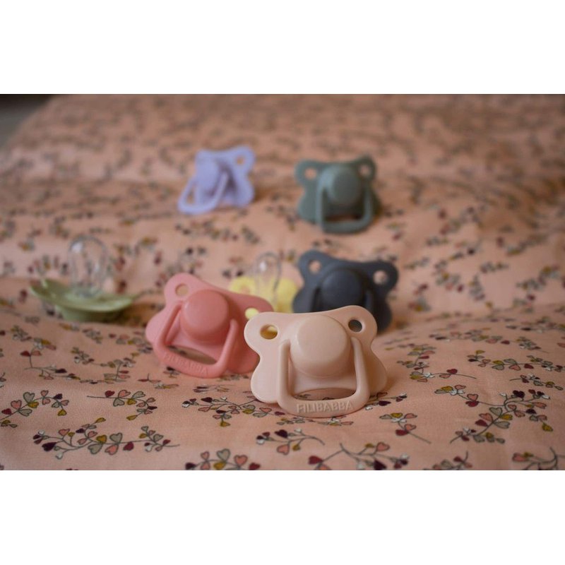 Filibabba Smoczki 2 szt. 6m+ Peach FILIBABBA
