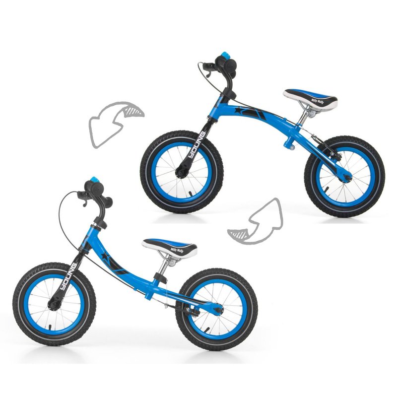 Milly Mally - Rowerek Biegowy Young Blue