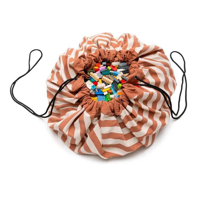 Play&Go - Worek Paski Brązowe