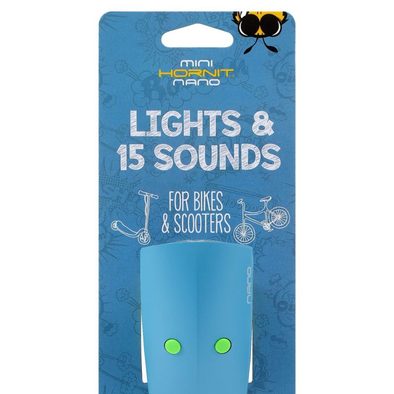 Nano HORNIT lampka klakson Blue /Green hornit