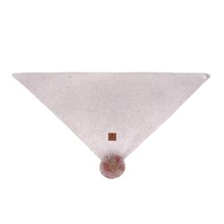 Pom Pom - chusta zimowa BOHO Dark Pink POM POM