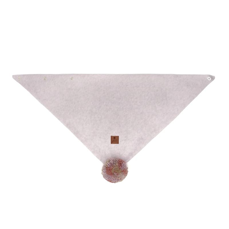 Pom Pom - chusta zimowa BOHO Dark Pink POM POM