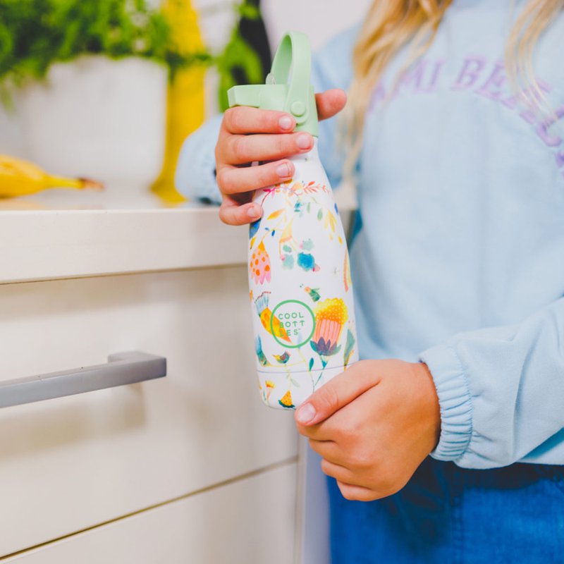 COOLBOTTLES - Cool Bottles Butelka termiczna Kids 260 ml Triple cool Spring flowers