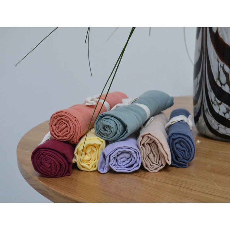 Filibabba Pieluszka muślinowa 65 x 65 cm Muddly blue FILIBABBA