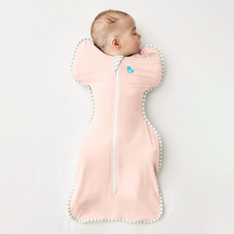 Love to Dream - Otulacz Swaddle UP - rozmiar S - różowy - ETAP 1 Lite