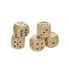 Duże drewniane kości do gry 5 szt. | Egmont Toys® Duże drewniane kości do gry 5 szt. | Egmont Toys®