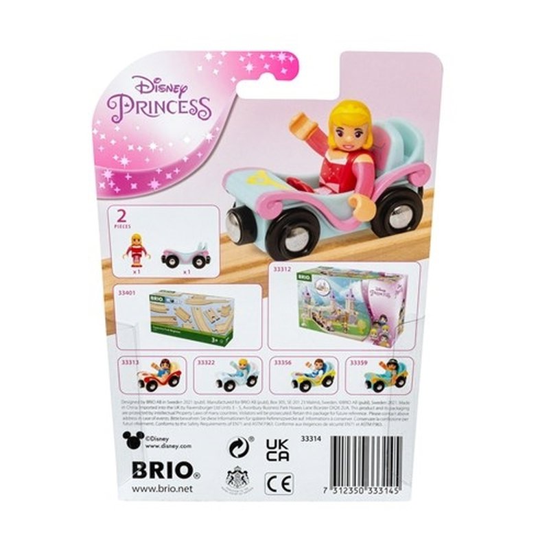 BRIO Disney Princess Śpiąca Królewna z Wagonikiem