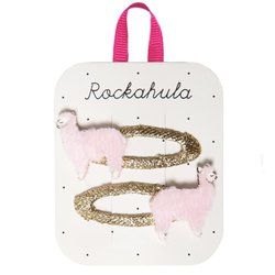 Rockahula Kids - 2 spinki do włosów Lottie Llama