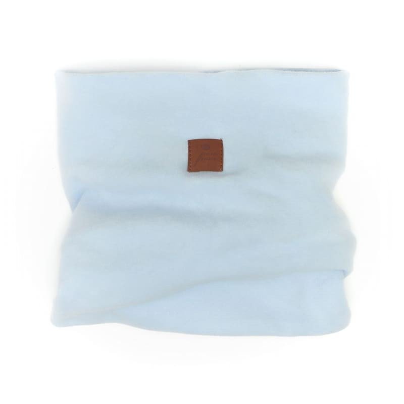 Pom Pom - golf komin niemowlęcy BOHO Blue POM POM