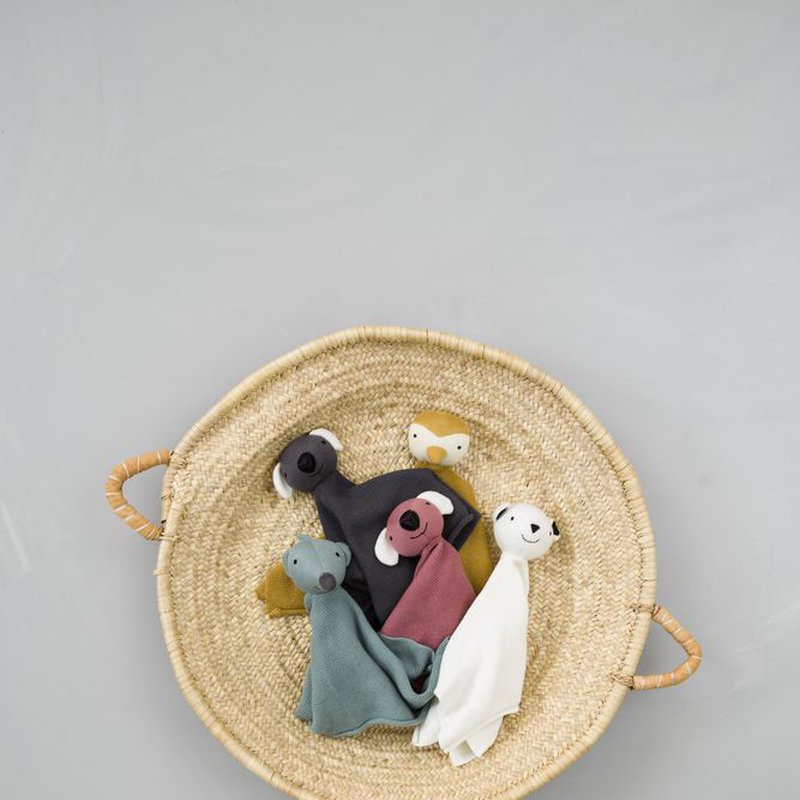 Fresk Przytulanka Doudou Piesek Ash rose FRESK