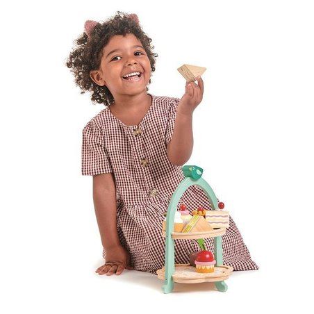 Drewniana patera z przekąskami, Mini Chef, Tender Leaf Toys tender leaf toys Drewniana patera z przekąskami, Mini Chef, Tender Leaf Toys tender leaf toys