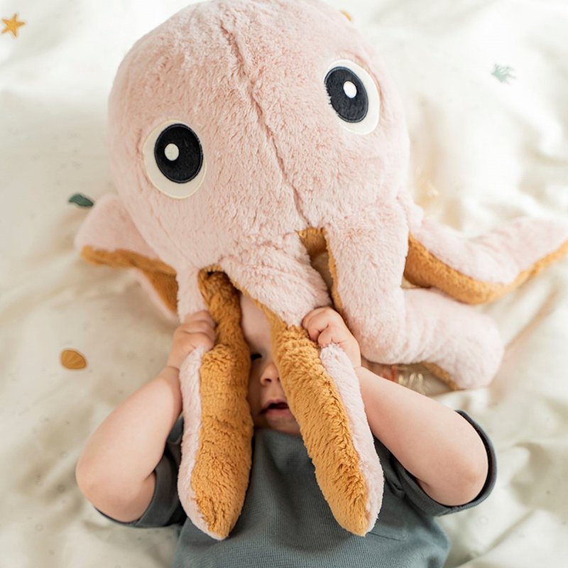 Done by Deer Sea Duża Przytulanka Meduza Blue