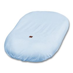 Hi Little One - pokrowiec na kokon gniazdko dla Noworodka GOTS NEWBORN NEST COVER BLUE