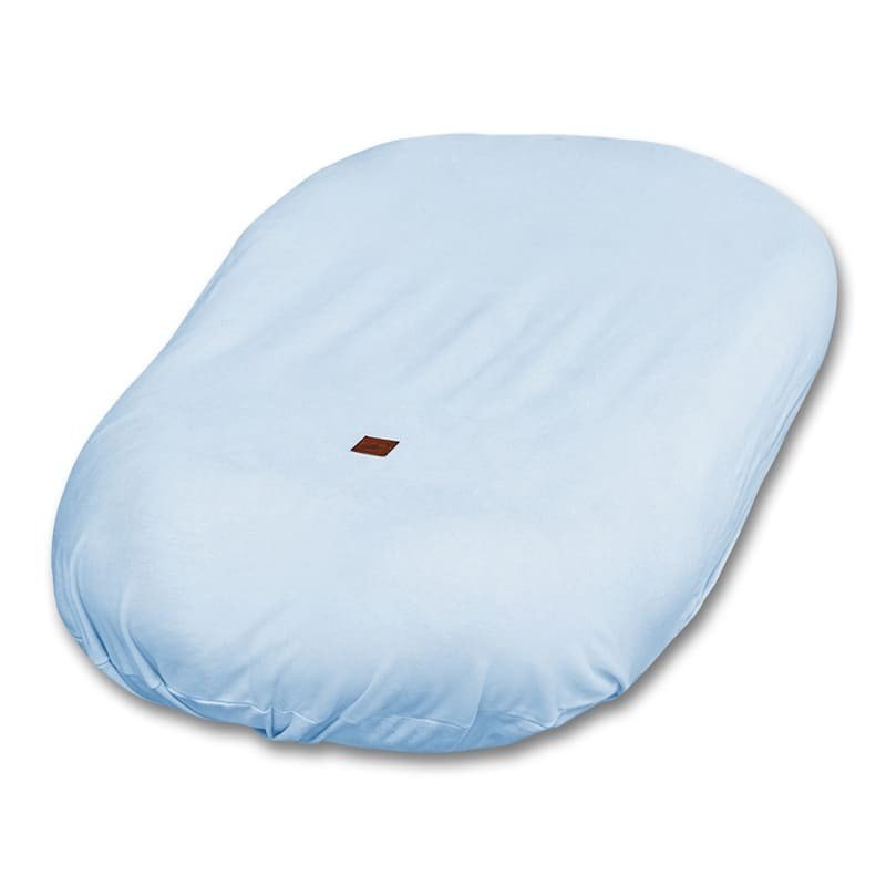 Hi Little One - pokrowiec na kokon gniazdko dla Noworodka GOTS NEWBORN NEST COVER BLUE