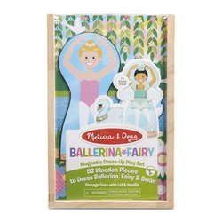 Melissa & Doug - Ubieranka magnetyczna wróżkowa baletnica