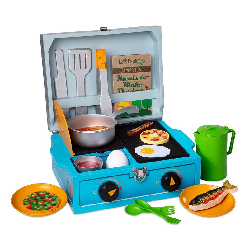 Melissa & Doug - Zestaw do gotowania w terenie - Kuchenka turystyczna