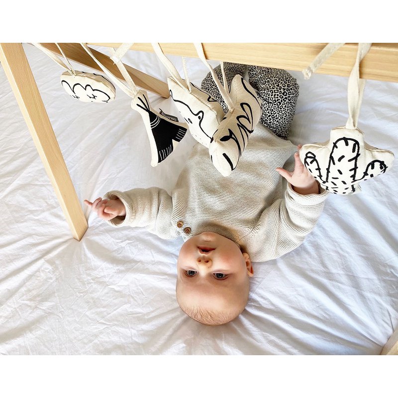 Childhome Zestaw zabawek do pałąka 5 szt. CHILDHOME