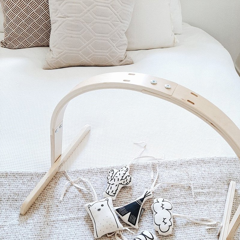 Childhome Zestaw zabawek do pałąka 5 szt. CHILDHOME