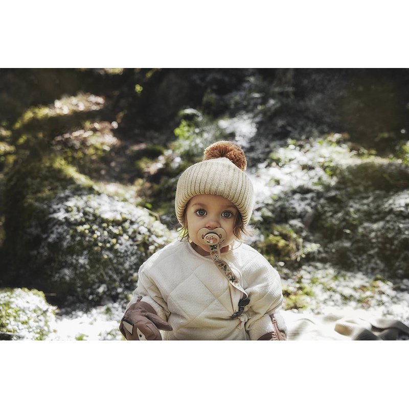 Elodie Details - Czapka Wełniana Pure Khaki 3-100 lat