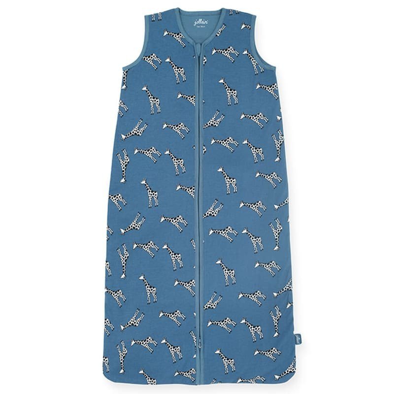 Jollein - Baby & Kids - Jollein - Śpiworek niemowlęcy letni Summer GIRAFFE Jeans Blue 70 cm