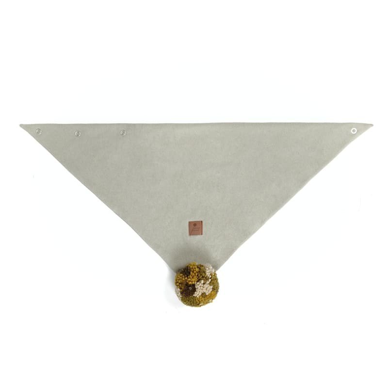 Pom Pom - chusta zimowa BOHO Sage POM POM