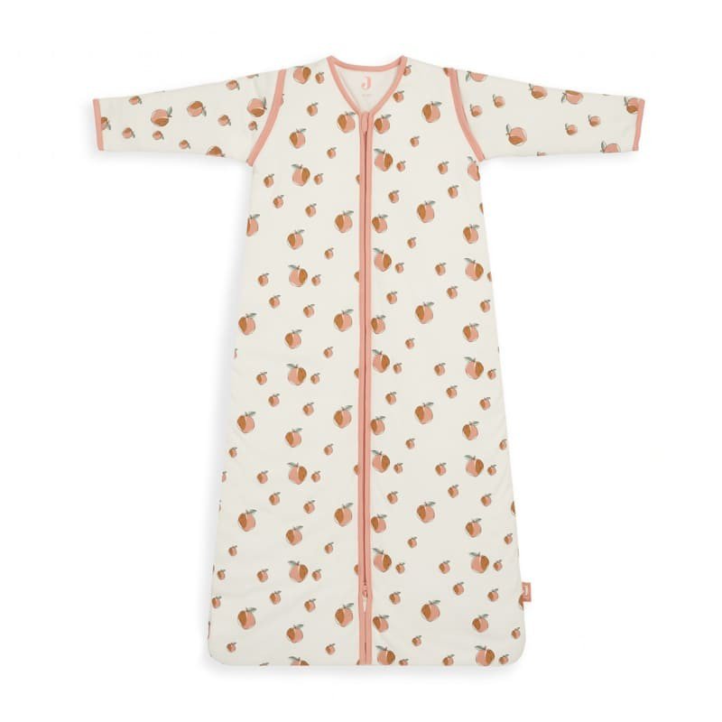 Jollein - Baby & Kids - Jollein - Śpiworek niemowlęcy całoroczny 4 pory roku z odpinanymi rękawami Peach 110 cm
