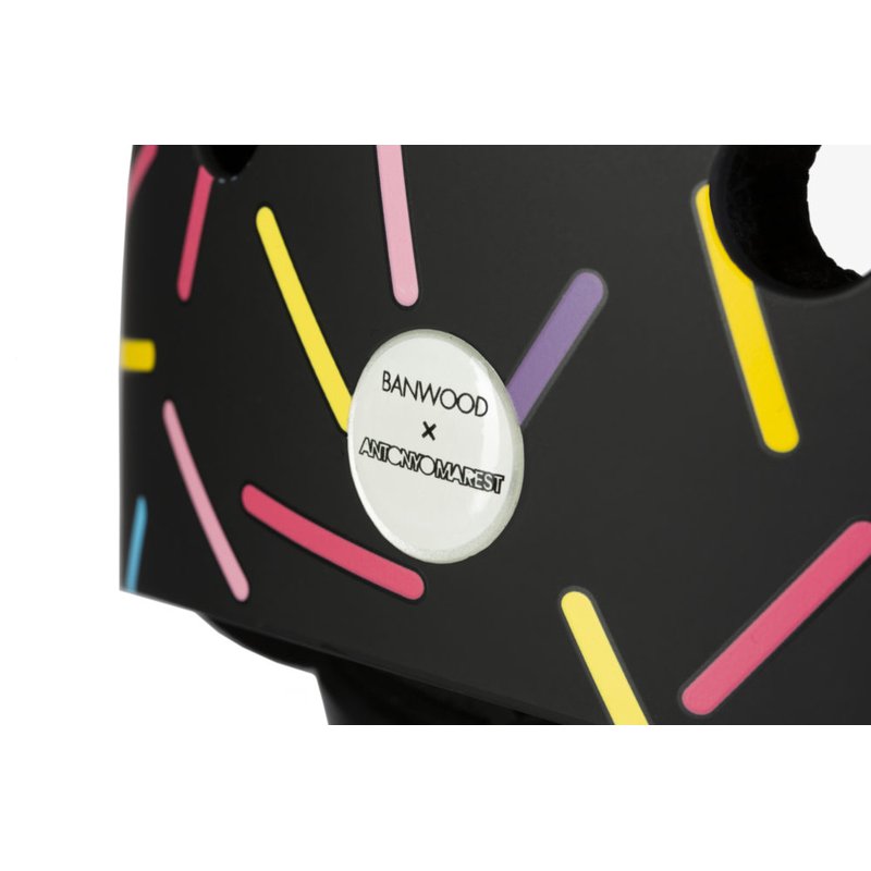 Banwood dziecięcy kask rowerowy Marest Allegra black BANWOOD