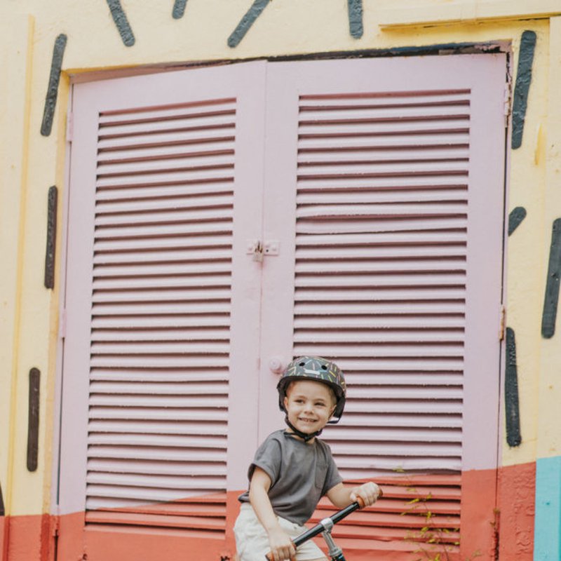 Banwood dziecięcy kask rowerowy Marest Allegra black BANWOOD