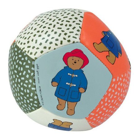 Miękka piłka fi 10 cm dla małych dzieci, Miś Paddington | Petit Jour Paris® Miękka piłka fi 10 cm dla małych dzieci, Miś Paddington | Petit Jour Paris®