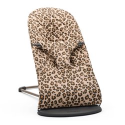 BABYBJORN - leżaczek BLISS COTTON, Beż/Leopard