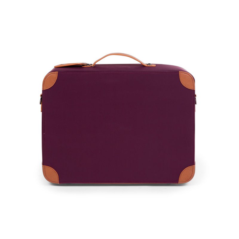 Childhome Walizka dziecięca Mini traveller Aubergine CHILDHOME