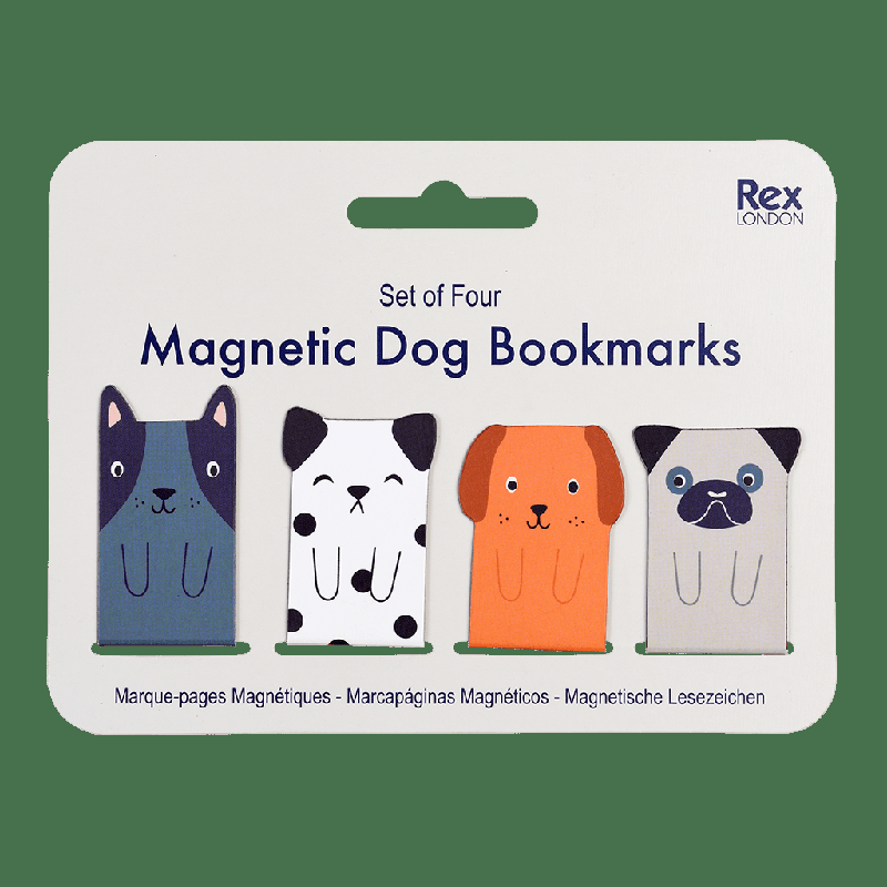Magnetyczne zakładki do książki, Psy, Rex London