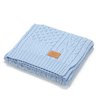 LA MILLOU - TENDER COLLECTION - MERINO WOOL BLANKET - ICE BLUE LA MILLOU - TENDER COLLECTION - MERINO WOOL BLANKET - ICE BLUE