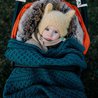 LA MILLOU - TENDER COLLECTION - MERINO WOOL BLANKET - ICE BLUE LA MILLOU - TENDER COLLECTION - MERINO WOOL BLANKET - ICE BLUE