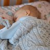 LA MILLOU - TENDER COLLECTION - MERINO WOOL BLANKET - ICE BLUE LA MILLOU - TENDER COLLECTION - MERINO WOOL BLANKET - ICE BLUE