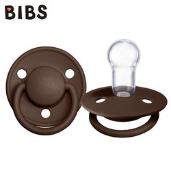 BIBS DE LUX MOCHA ONE SIZE Smoczek uspokajający silikonowy