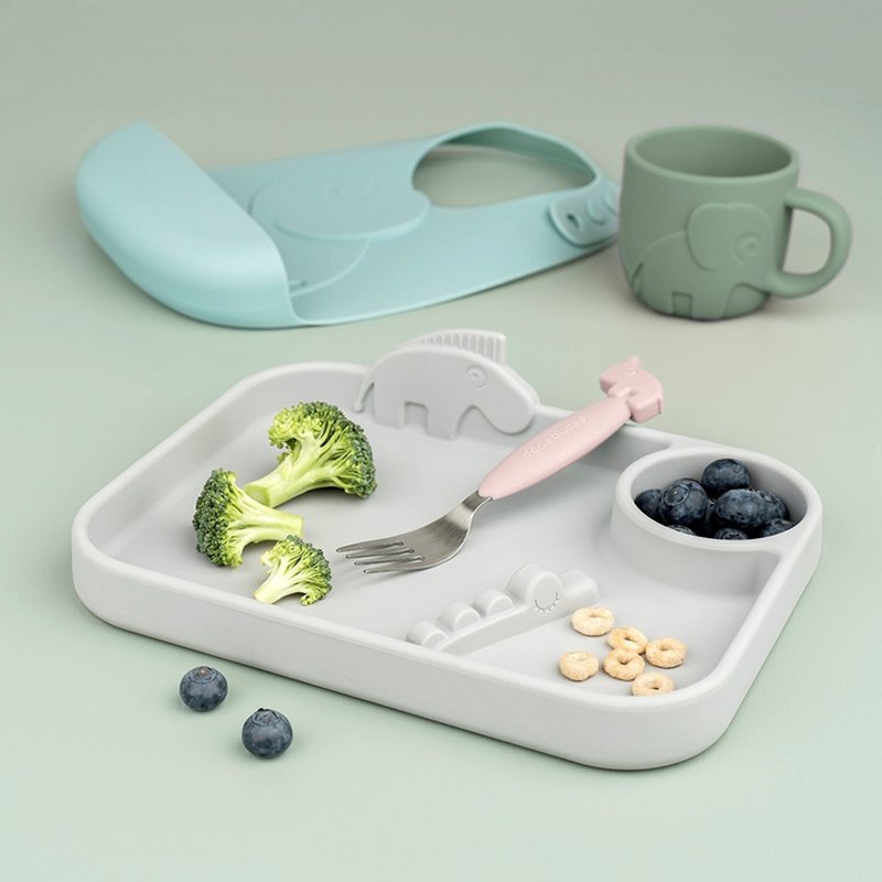 Done by Deer Peekaboo Kubek Silikonowy Elphee Mustard