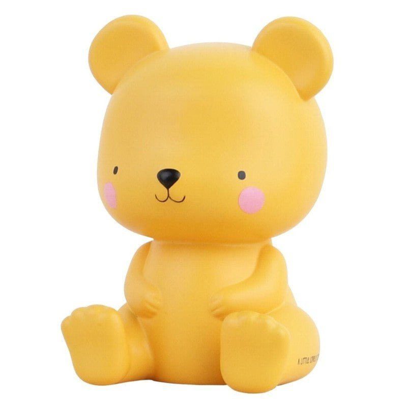 A Little Lovely Company - Mała Lampka Karmelowy Miś