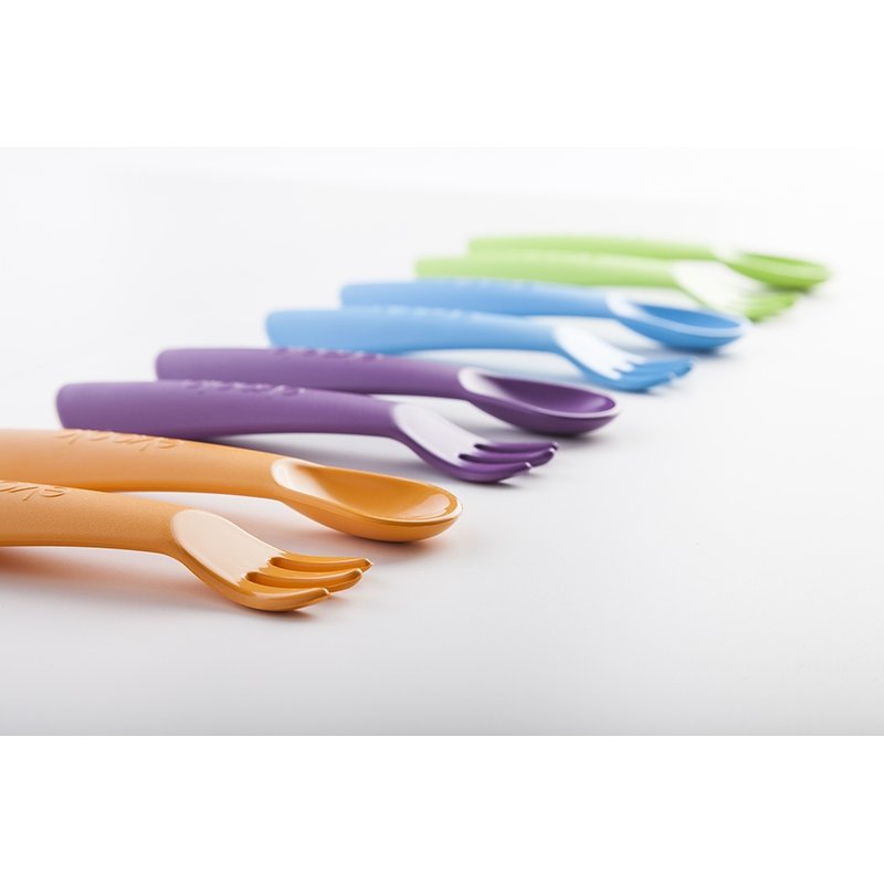 eKoala Sztućce 2szt. Orange BIOplastik